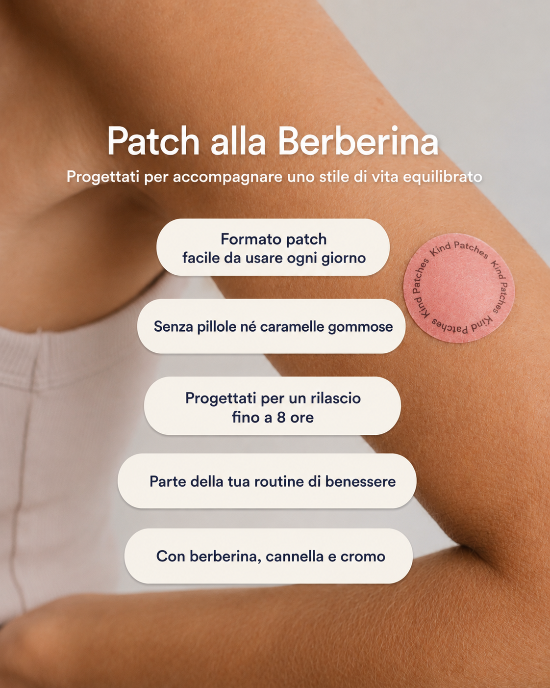 Cerotti dimagranti (GLP-1 potenziato)