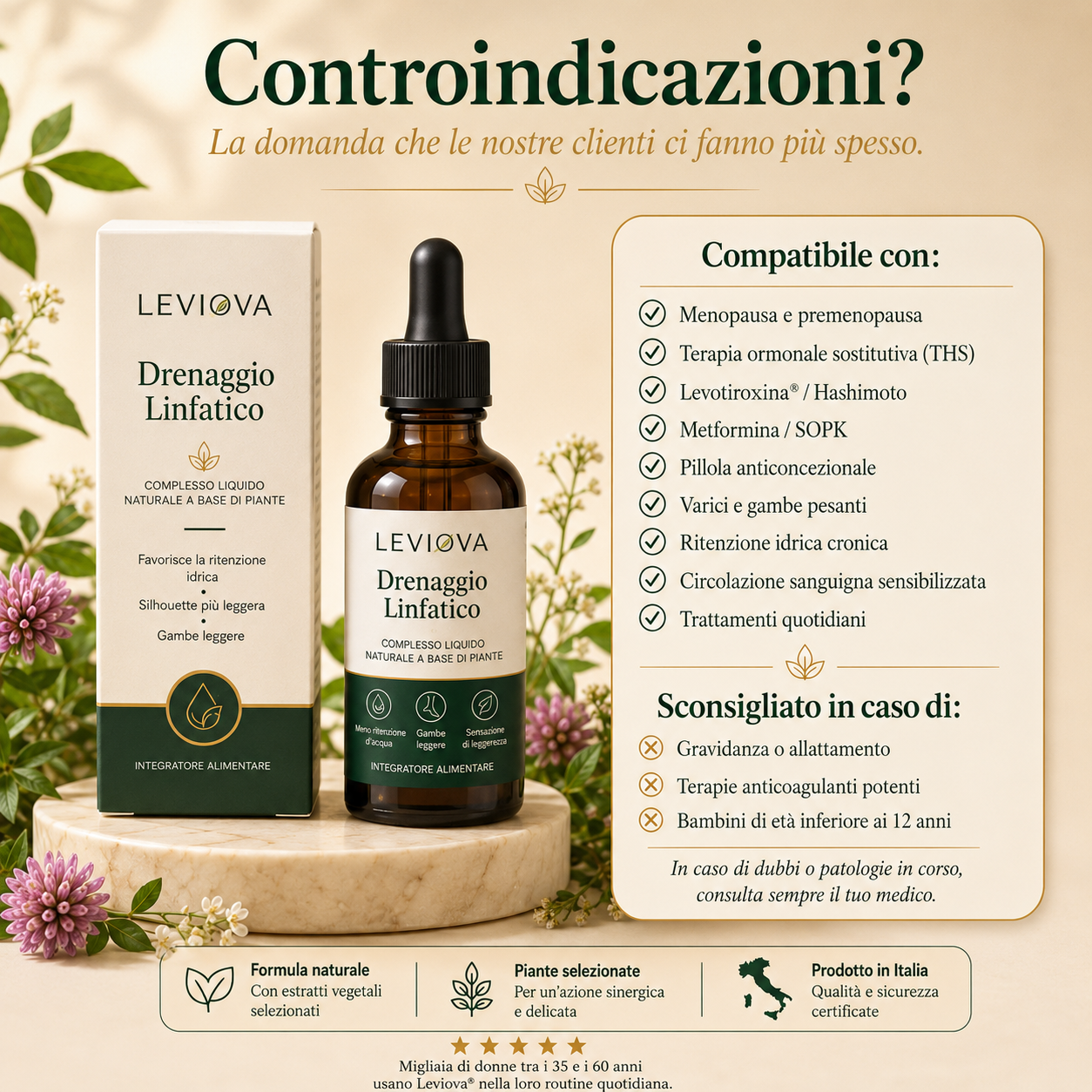 LEVIOVA™- Drenaggio linfatico