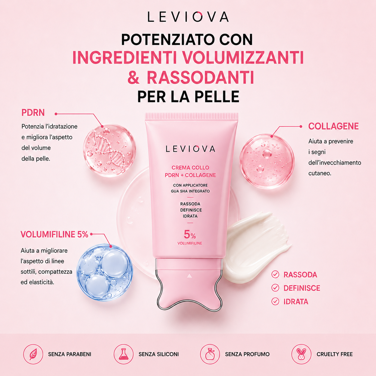 CREMA GUA SHA LIFTANTE AL BIOCOLLAGENE + PDRN