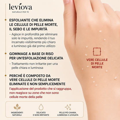 LEVIOVA™- Esfoliante al Riso