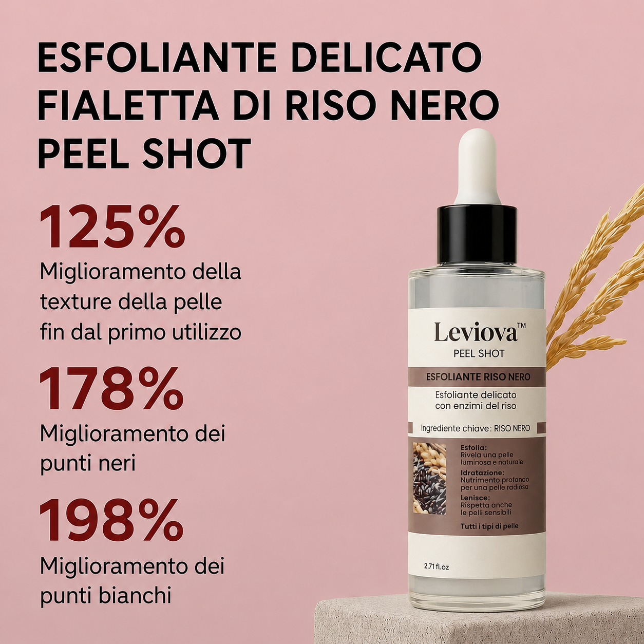 LEVIOVA™- Esfoliante al Riso