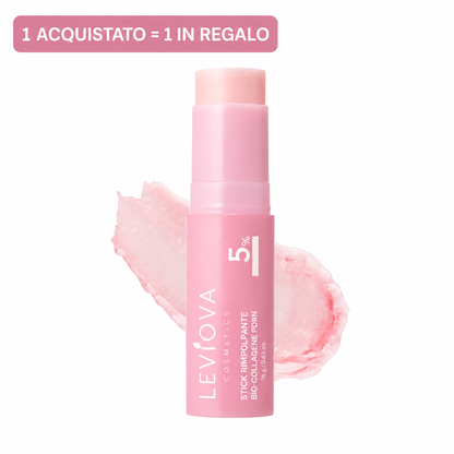 LEVIOVA™- Stick Rimpolpante al Biocollagene PDRN
