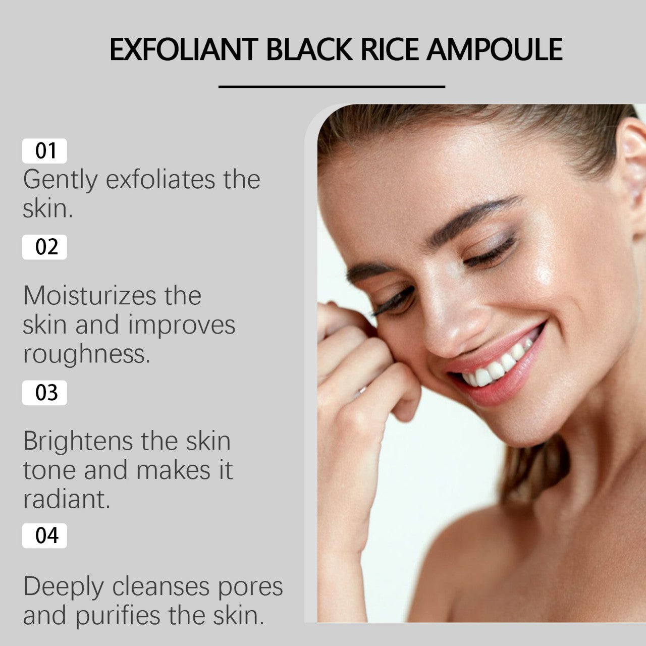 Rice Exfoliating Essence for Facial Care
